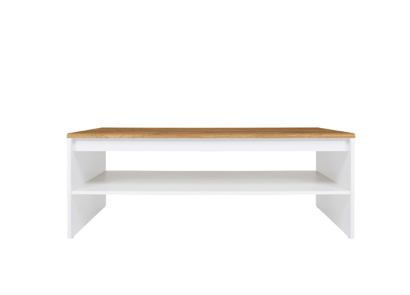 COFFEE TABLE HOLTEN RECTANGLE OAK/WHITE ( 23746 )